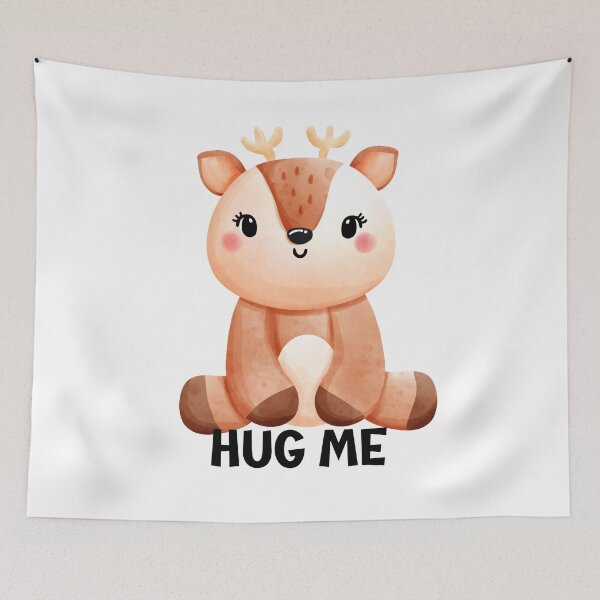 Item preview, Hug me. Deer designed and sold by Tiny-Love ⭐⭐⭐⭐⭐.