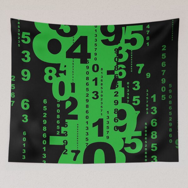 Item preview, Numbers green designed and sold by Zip-Zup.