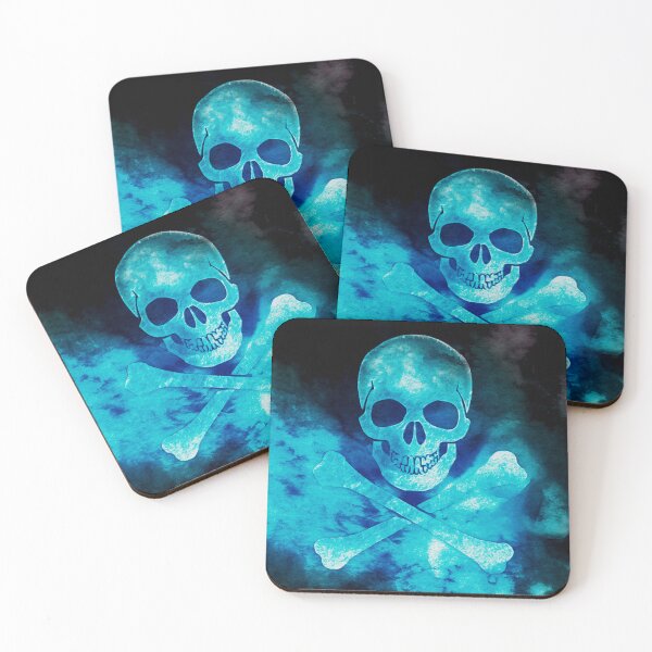 Item preview, Scary Pirate Neon Skeleton Face design designed and sold by Dven-Clothes.