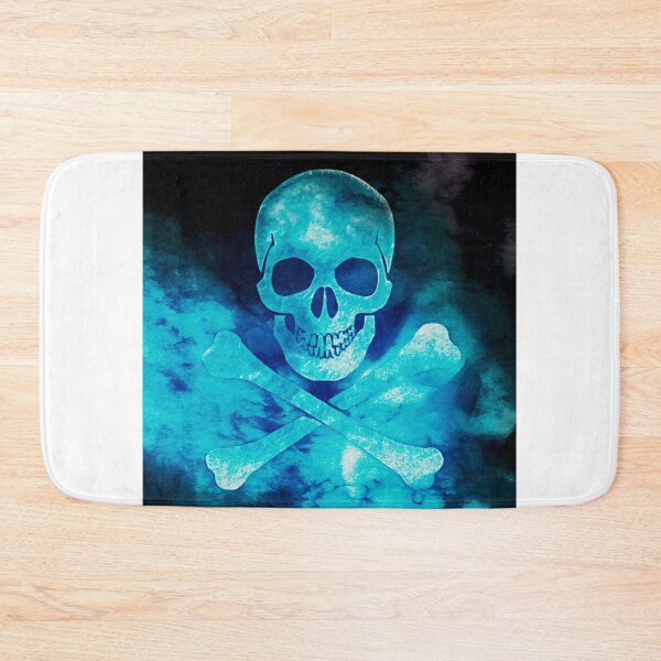 Item preview, Scary Pirate Neon Skeleton Face design designed and sold by Dven-Clothes.