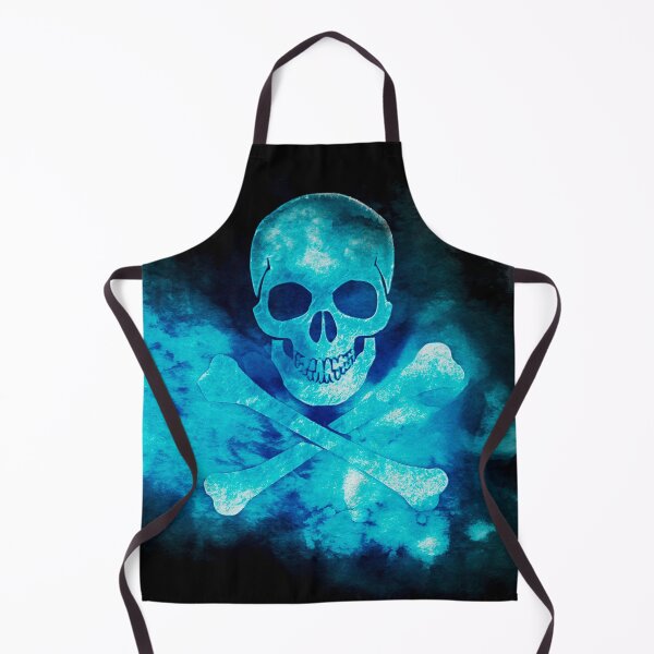 Item preview, Scary Pirate Neon Skeleton Face design designed and sold by Dven-Clothes.