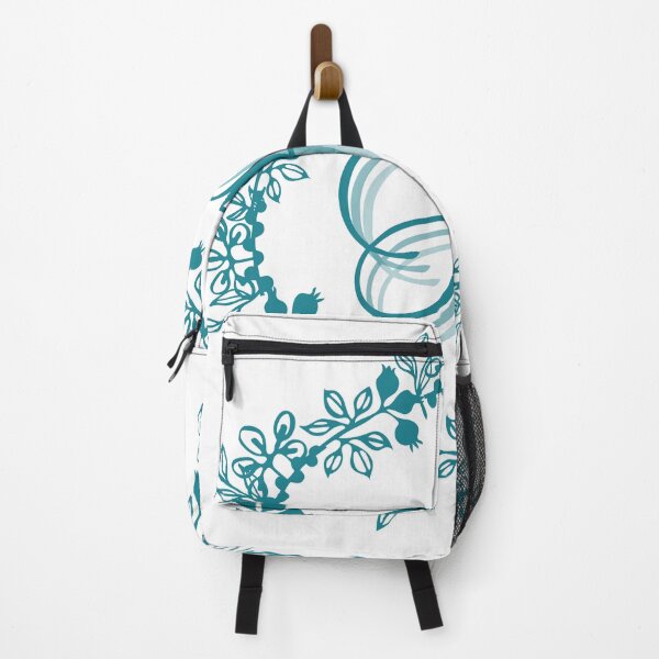 Item preview, Blue Floral Wreath Monogram H designed and sold by Coffee Lifestyle.