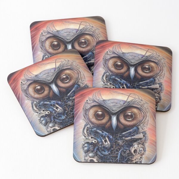 Artikelvorschau, Amethyst-Eule entworfen und verkauft von TinyMonsterShop.