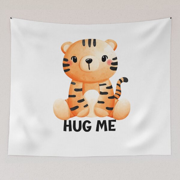 Item preview, Hug me. Tiger designed and sold by Tiny-Love ⭐⭐⭐⭐⭐.