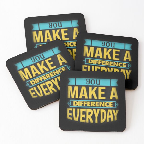 Item preview, YOU MAKE A DIFFERENCE EVERYDAY designed and sold by PolyBoutiquez.