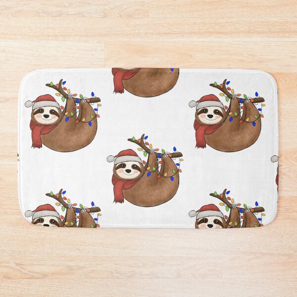 Item preview, Funny Sloth Christmas Light Rainbow Sloths Cute Gift designed and sold by KevinOndricka.