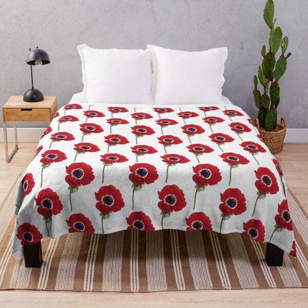 Item preview, Red Anemone designed and sold by blueberryiscute.