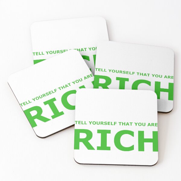 Item preview, tell yourself that you are riche designed and sold by Clothes and Stickers .