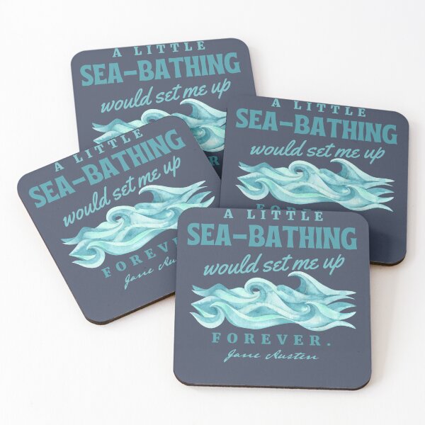 Item preview, A little sea-bathing would set me up forever | Pride and Prejudice designed and sold by CastlesClassics.