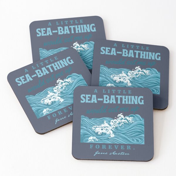 Item preview, A little sea-bathing would set me up forever | Pride and Prejudice designed and sold by CastlesClassics.