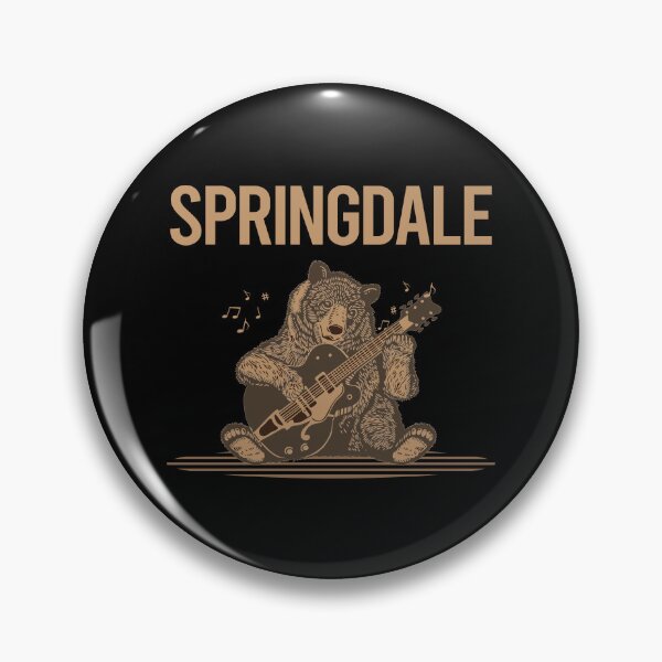 Item preview, Bear With Guitar Springdale designed and sold by BloodMoneyTwit.