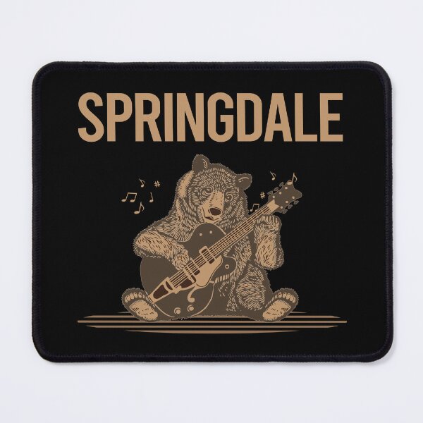 Item preview, Bear With Guitar Springdale designed and sold by BloodMoneyTwit.