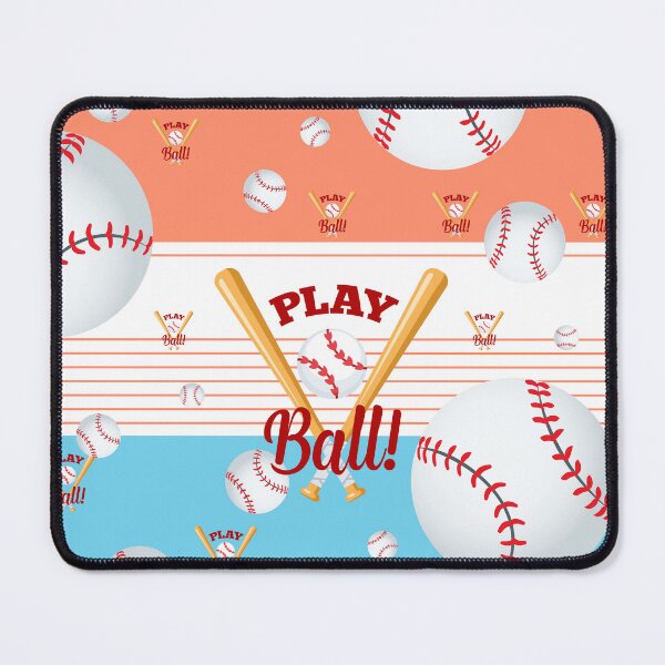 Item preview, until the first inning begins. Which team will win? The sporting spectacle is in full swing and inspires the masses.
The design by Mallybeau Mauswohn shows the perfect outfit for baseball fans. Trendy pastel colors underline a design with balls and base designed and sold by Mauswohn.