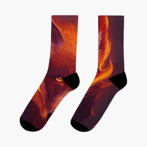 Item preview, Fire wolf head - Midjourney designed and sold by AI1artist.