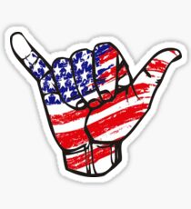 Hängen Sie lose USA Sticker