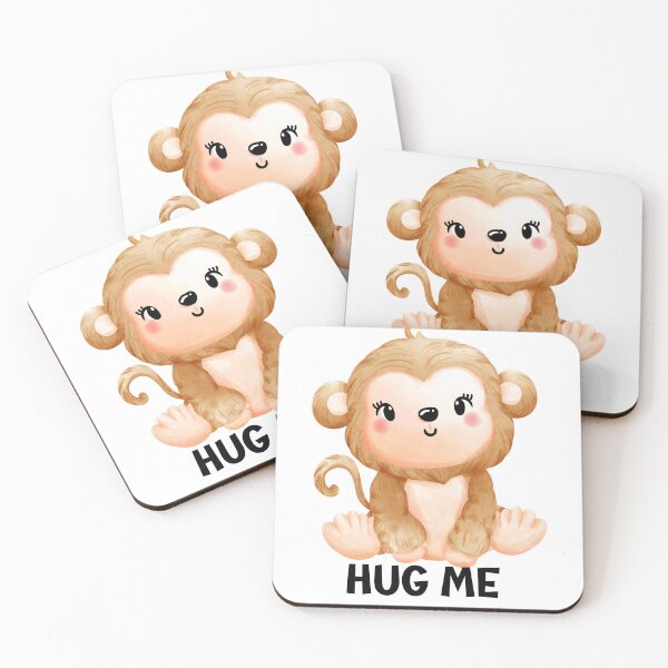 Item preview, Hug me. Monkey designed and sold by Tiny-Love ⭐⭐⭐⭐⭐.