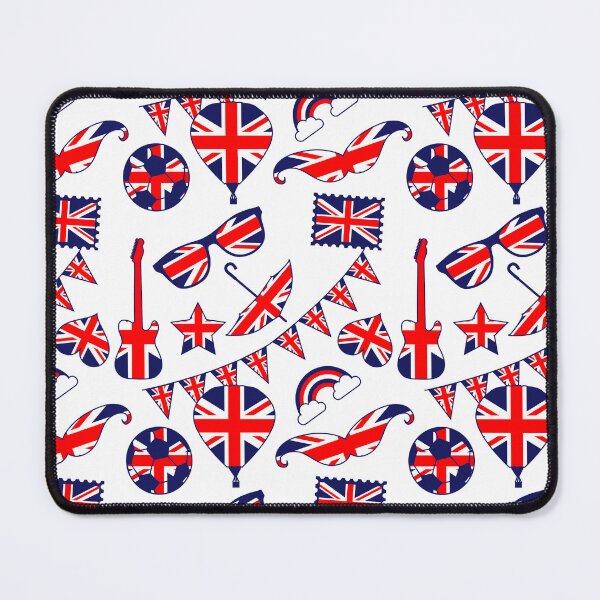 Item preview, Addicted to London Union Jack Icons Pattern designed and sold by HotHibiscus.