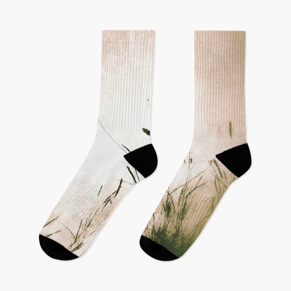 Item preview, Aesthetic Grass Wild Grasses in the Countryside in Dreamy Soft Grunge Style 2 of 4 designed and sold by Beachy.