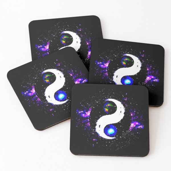 Artikelvorschau, Yin Yang in lila Galaxie entworfen und verkauft von nightspeed.