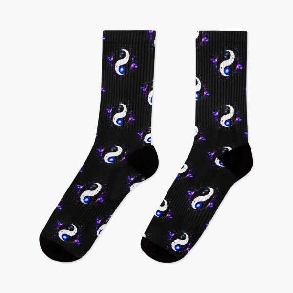 Item preview, Yin yang in purple galaxy  designed and sold by nightspeed.