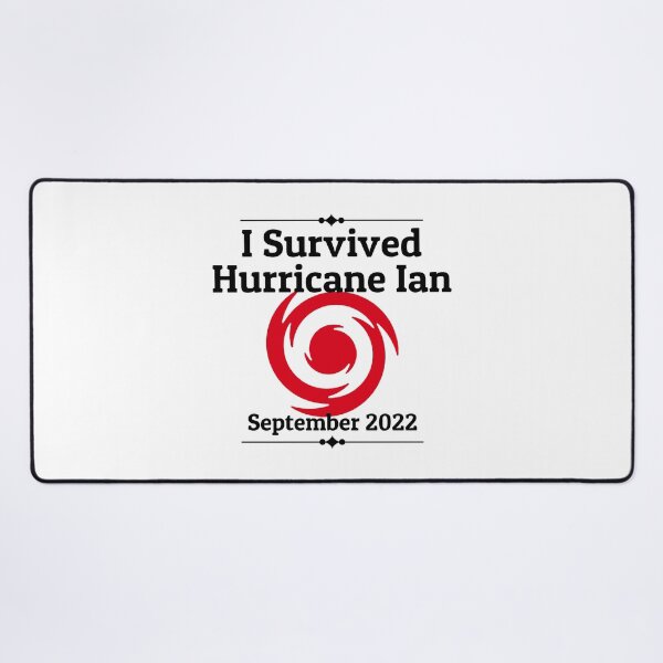 Item preview, I Survived Hurricane Ian - September 2022 - Fort Meyers - Punta Gorda - Sarasota - Florida Gulf Coast designed and sold by AlanPhotoArt.