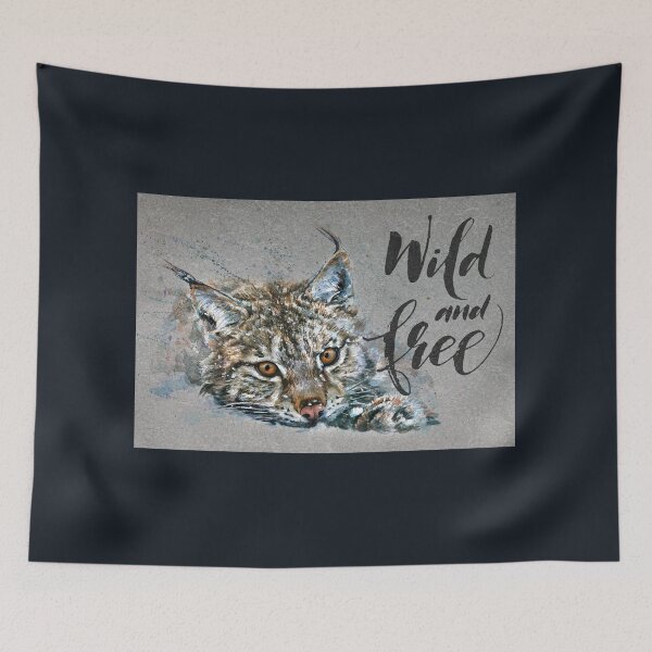 Item preview, Lynx Wild and Free background designed and sold by Kostart.