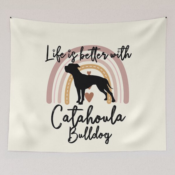 Item preview, Catahoula Bulldog Rainbow Aesthetic Boho designed and sold by rafaeltto.
