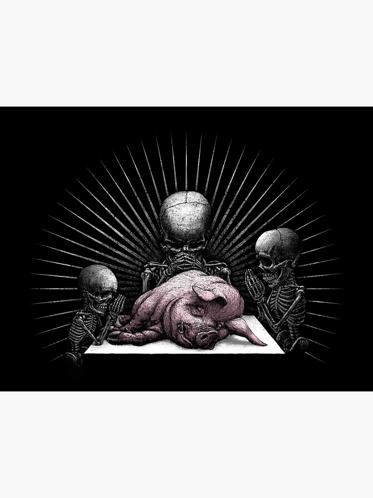 Thumbnail 3 von 3, Sticker, SCHWEIN 59: Karnismus – Vegetarismus – Veganismus ...eine Glaubensfrage? designt und verkauft von RolandStraller.
