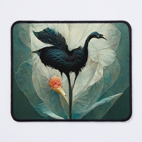Item preview, Black flamingo tulip fusion art designed and sold by AndyMcBird.