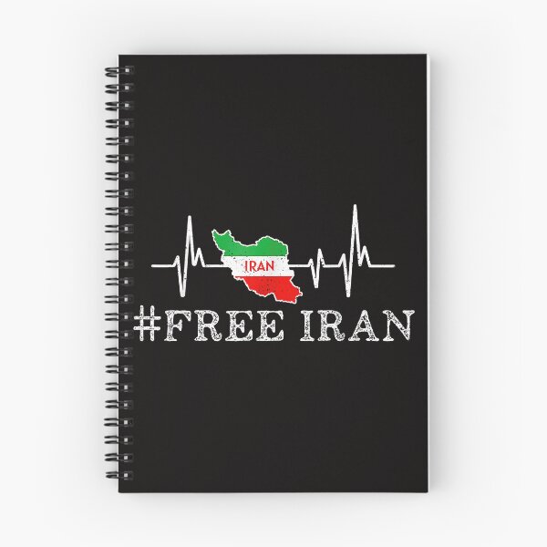 Item preview, Free Iran Symbol Flag Heartbeat Freedom Love  designed and sold by Ella38.
