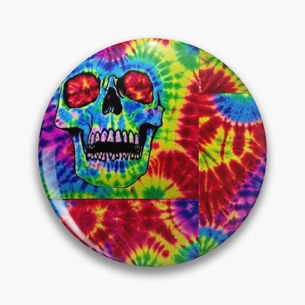 Item preview, "Bakuhatsu" Tie Dye Skull designed and sold by HofmannsStamps.