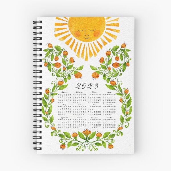 Item preview, 2023 Calendar Flourish Road under the Sun designed and sold by Eng-Sun.