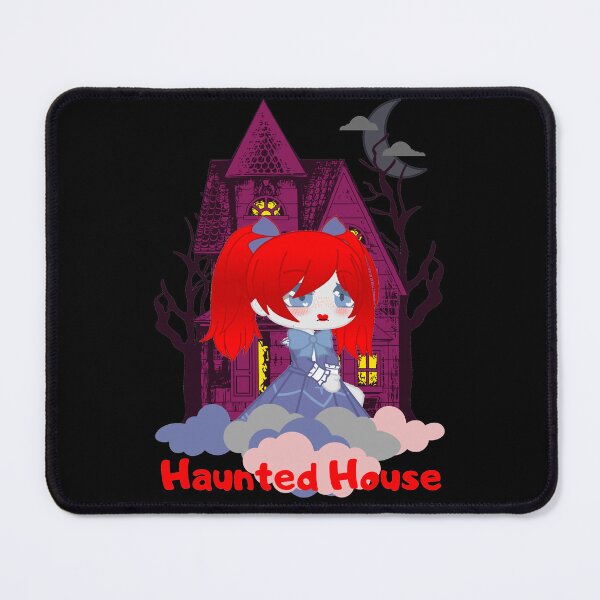 Item preview, Haunted house with Sinister Poppy Doll made with Gacha club. Girl with sinister style perfect to wear on Halloween or Day of the Dead. Girls Gacha Club designed and sold by gachanime.
