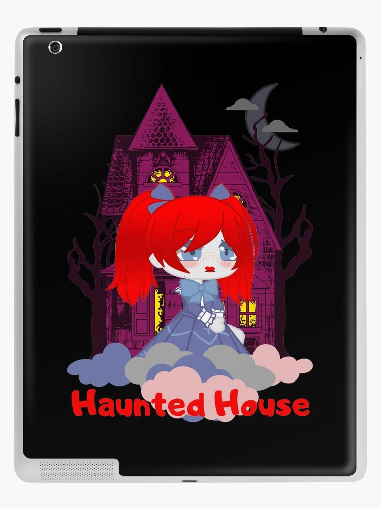 Haunted house with Sinister Poppy Doll made with Gacha club. Girl