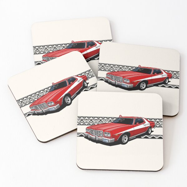 Item preview, The iconic car "Tomato" from the crime TV series with jersey background designed and sold by designjaag.