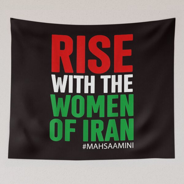 Item preview, RISE WITH THE WOMEN OF IRAN women life freedom mahsaamini  designed and sold by Ella38.