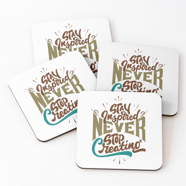 Item preview, Never Stop Creating designed and sold by ChenryConcepts.