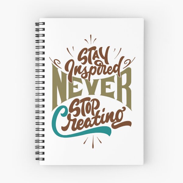 Item preview, Never Stop Creating designed and sold by ChenryConcepts.