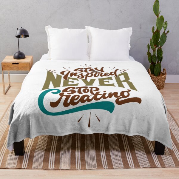 Item preview, Never Stop Creating designed and sold by ChenryConcepts.