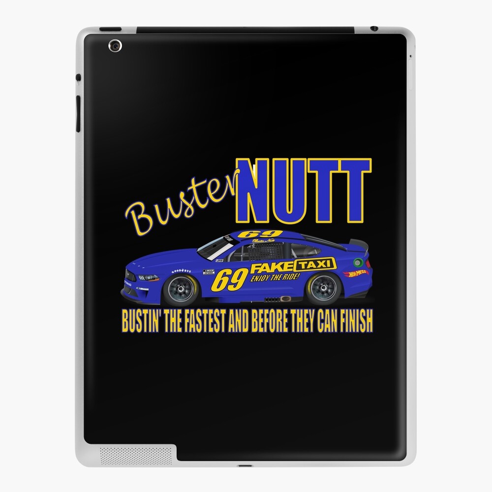 Buster Nutt- Vintage Style Race Car Driver Design | iPad Case & Skin