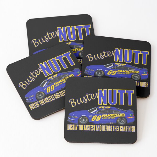 Item preview, Buster Nutt- Diseño de conductor de autos de carrera de estilo vintage designed and sold by DesignsByDaddy.