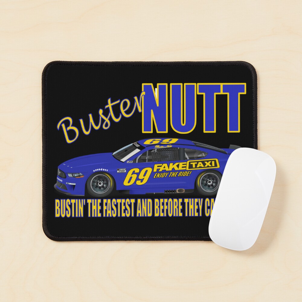 Buster Nutt- Vintage Style Race Car Driver Design