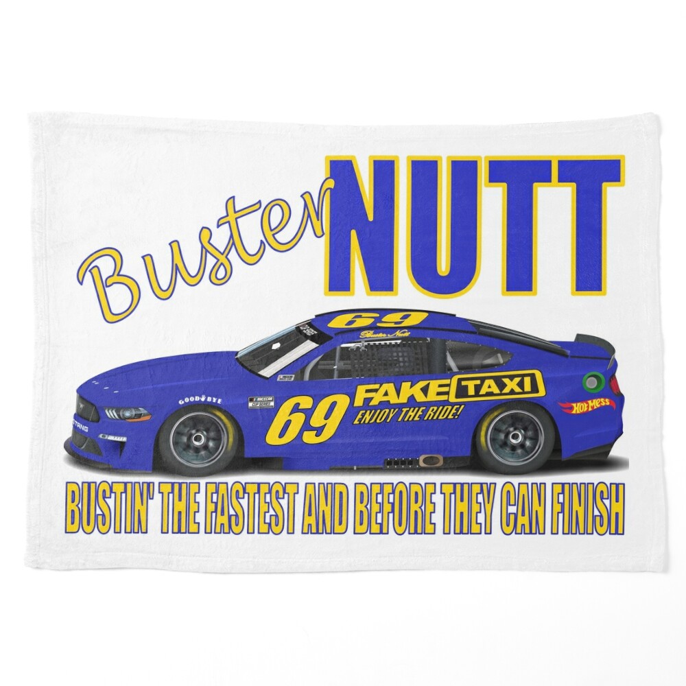 Buster Nutt- Vintage Style Race Car Driver Design