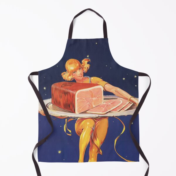 Item preview, JAMBON OLIDA 1930 French Ham Meat Advertisement by Poster Artist Ribet designed and sold by retroposters.