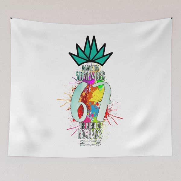 Item preview, Awesome,pi,pineapple,made,are,born,in,september 1967 50 th designed and sold by bestdesign4u.