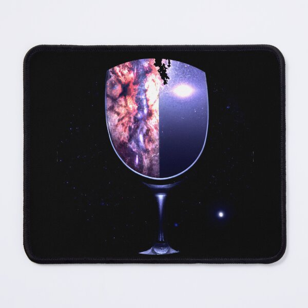 Item preview, Galaxy nebula in wine glass designed and sold by nightspeed.