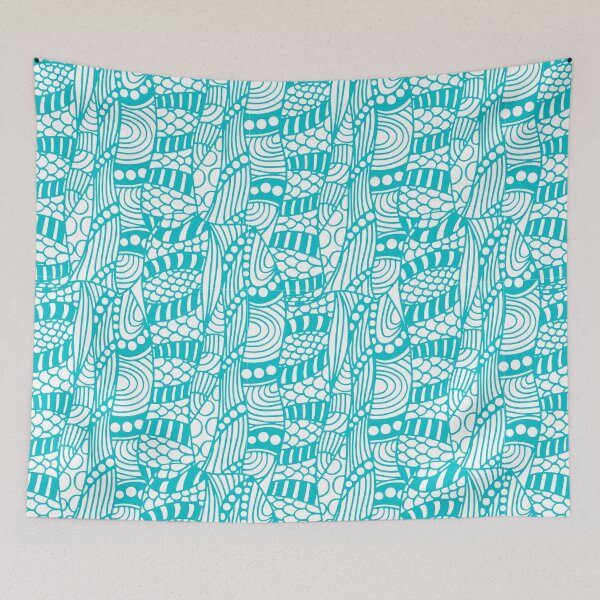 Item preview, Aquatic Tribal Scales  designed and sold by adlibmaria.