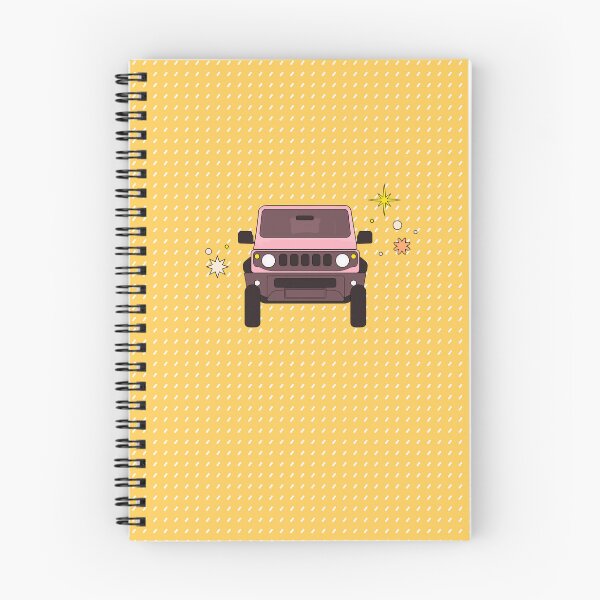 Item preview, Perfect Pink Suzuki Jimny - Yellow Dotted Pattern designed and sold by stoicjimny.