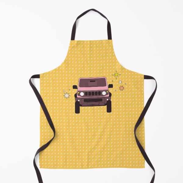 Item preview, Perfect Pink Suzuki Jimny - Yellow Dotted Pattern designed and sold by stoicjimny.