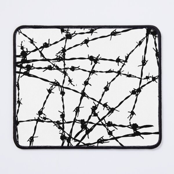 Item preview, Black Barbed Wire Pattern designed and sold by HotHibiscus.
